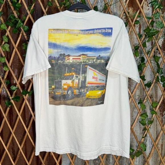Vintage y2k in n out burger joint fast food 2000s t-shirt - Picture 1 of 4
